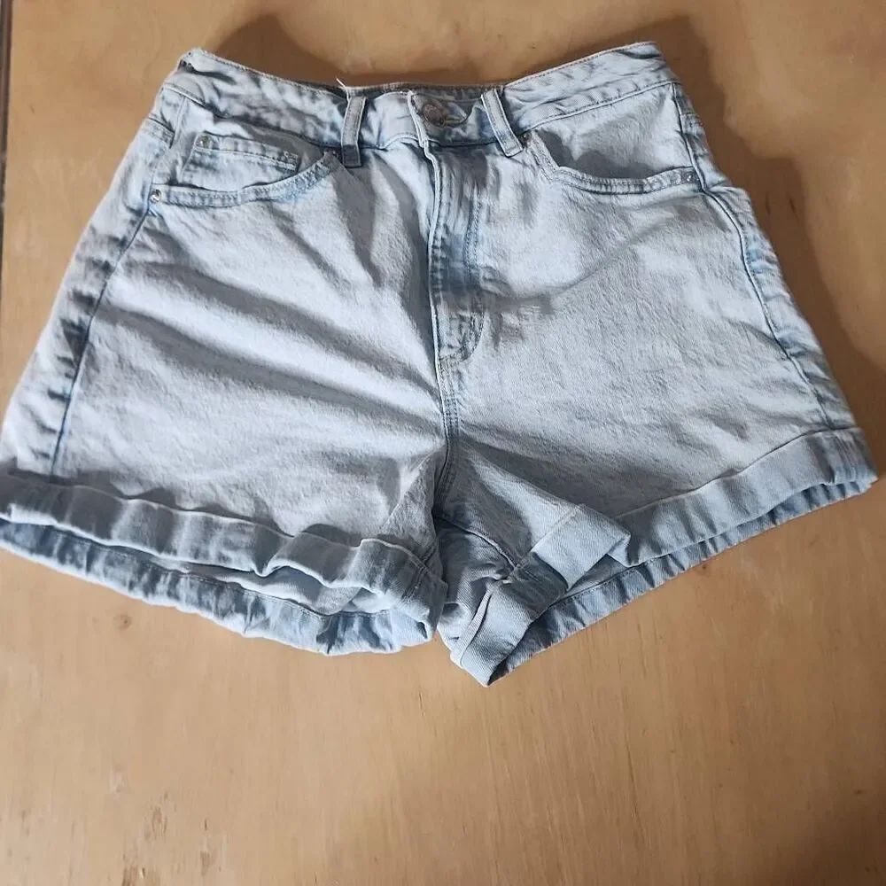 Garage denim mom high waist jean shorts women's size 28